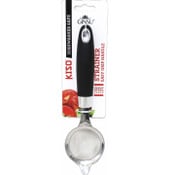 Wholesale - GINSU STRAINER WITH BLACK EMBOSSED HANDLE C/P 48, UPC: 810002207808